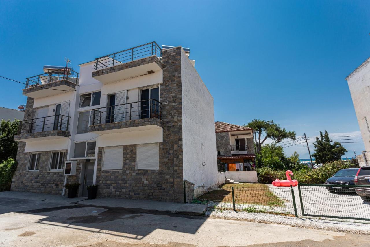 Halkidiki Beach Apartments 2 Nea Kalikratia Vergia Beach Nea Kallikrateia Exterior photo