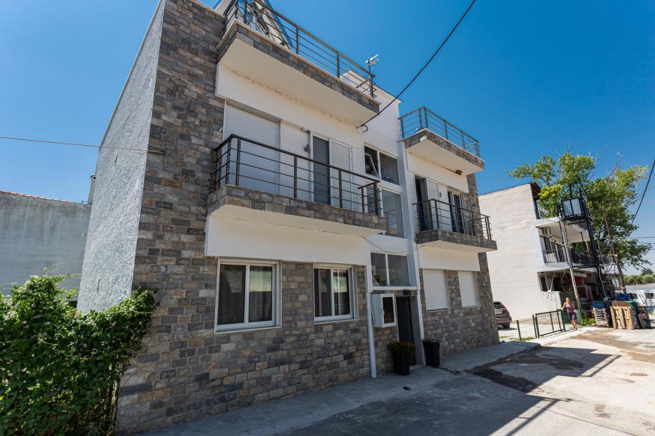 Halkidiki Beach Apartments 2 Nea Kalikratia Vergia Beach Nea Kallikrateia Exterior photo