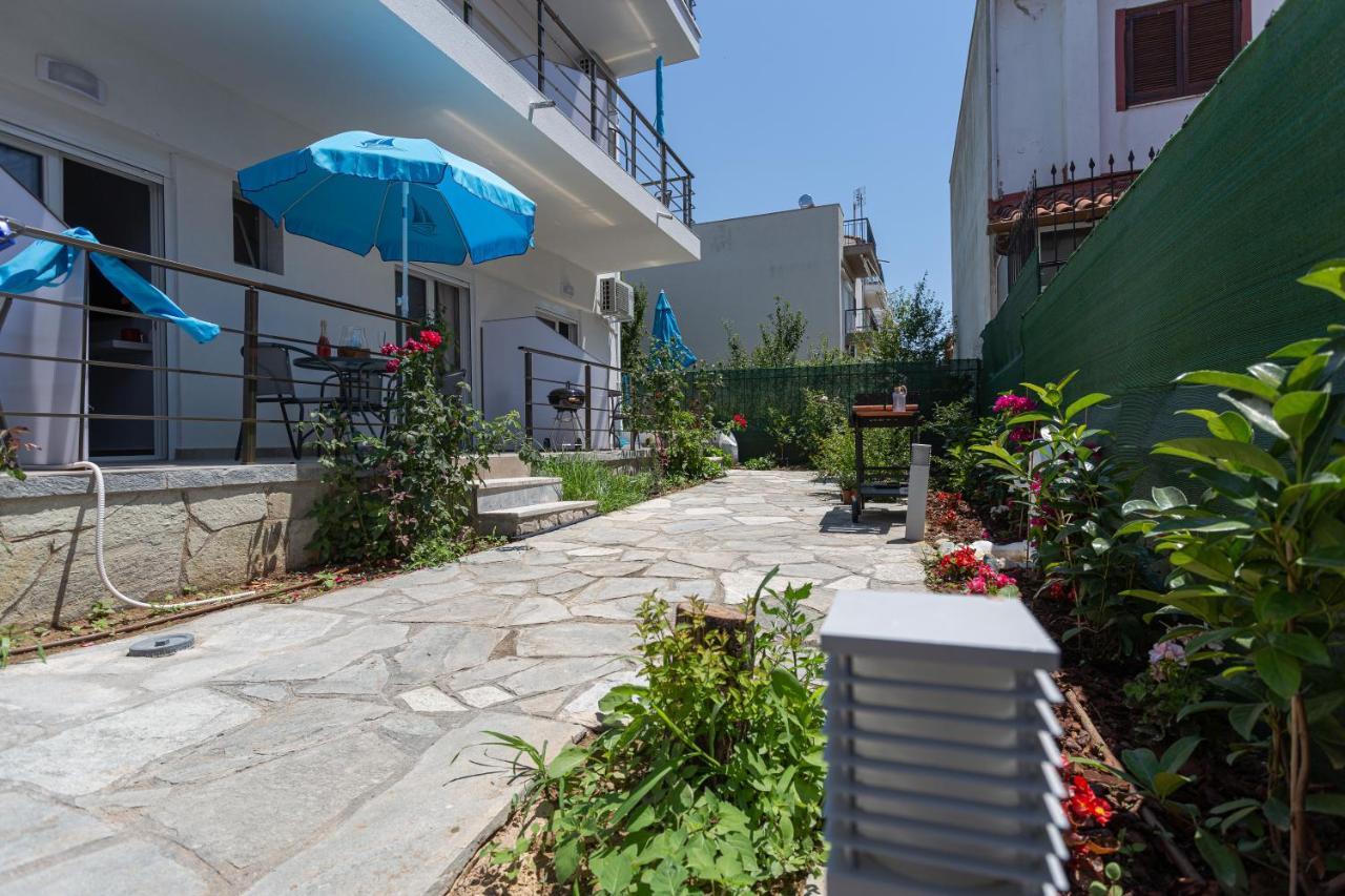 Halkidiki Beach Apartments 2 Nea Kalikratia Vergia Beach Nea Kallikrateia Exterior photo